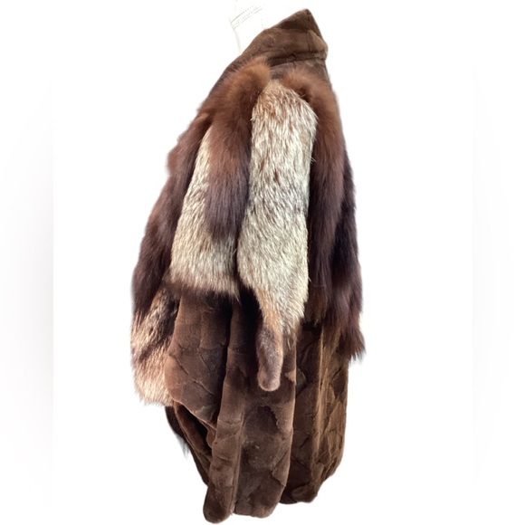 RARE Adrienne Landau for Saks Fifth Ave Sable, Mink & Fox Coat. (fc) - Picture 14 of 16